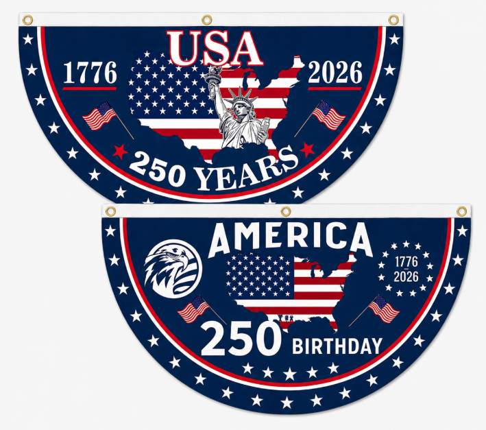 ✅The 1776-2026 Legacy Banner: 100% Veteran-Handcrafted 250th Anniversary Heritage Flag big sale