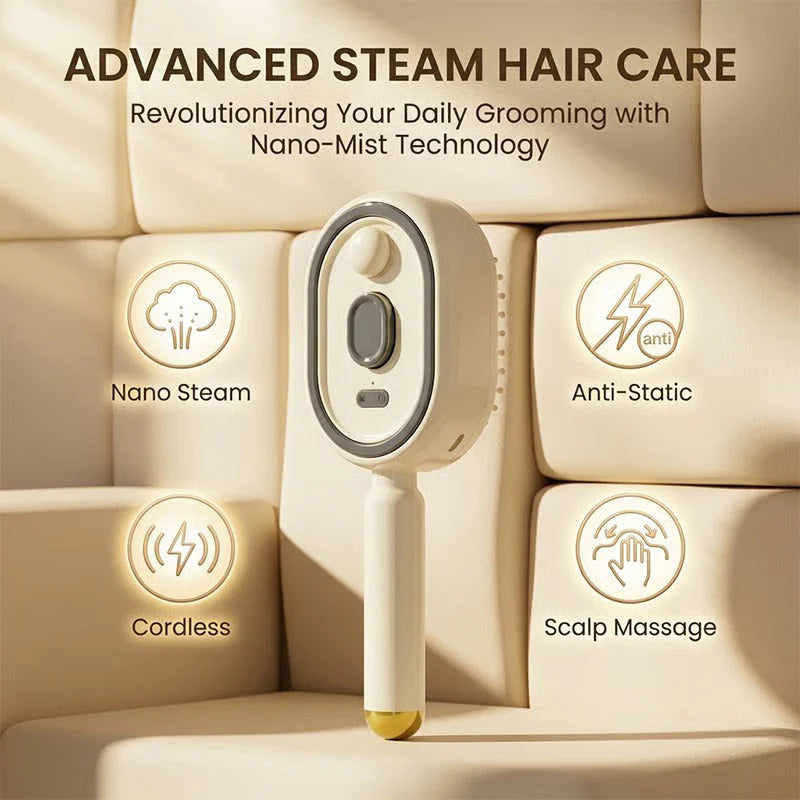 ✨ Hydrating Anti-Frizz Massage Comb for Smooth, Tangle-Free Hair