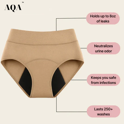 🌸💖Last Day 50% OFF|AQA™100% Leak-Proof Underwear 4-pack big sale