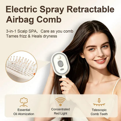✨ Hydrating Anti-Frizz Massage Comb for Smooth, Tangle-Free Hair