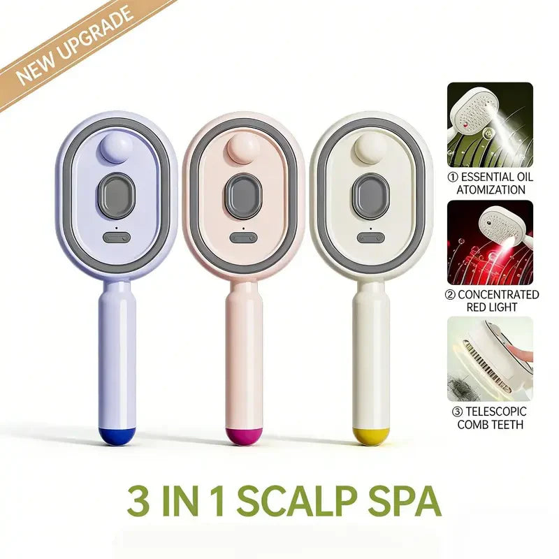✨ Hydrating Anti-Frizz Massage Comb for Smooth, Tangle-Free Hair