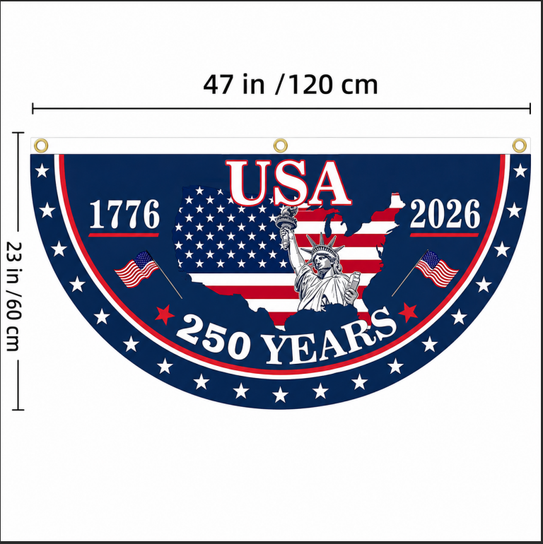 ✅The 1776-2026 Legacy Banner: 100% Veteran-Handcrafted 250th Anniversary Heritage Flag big sale