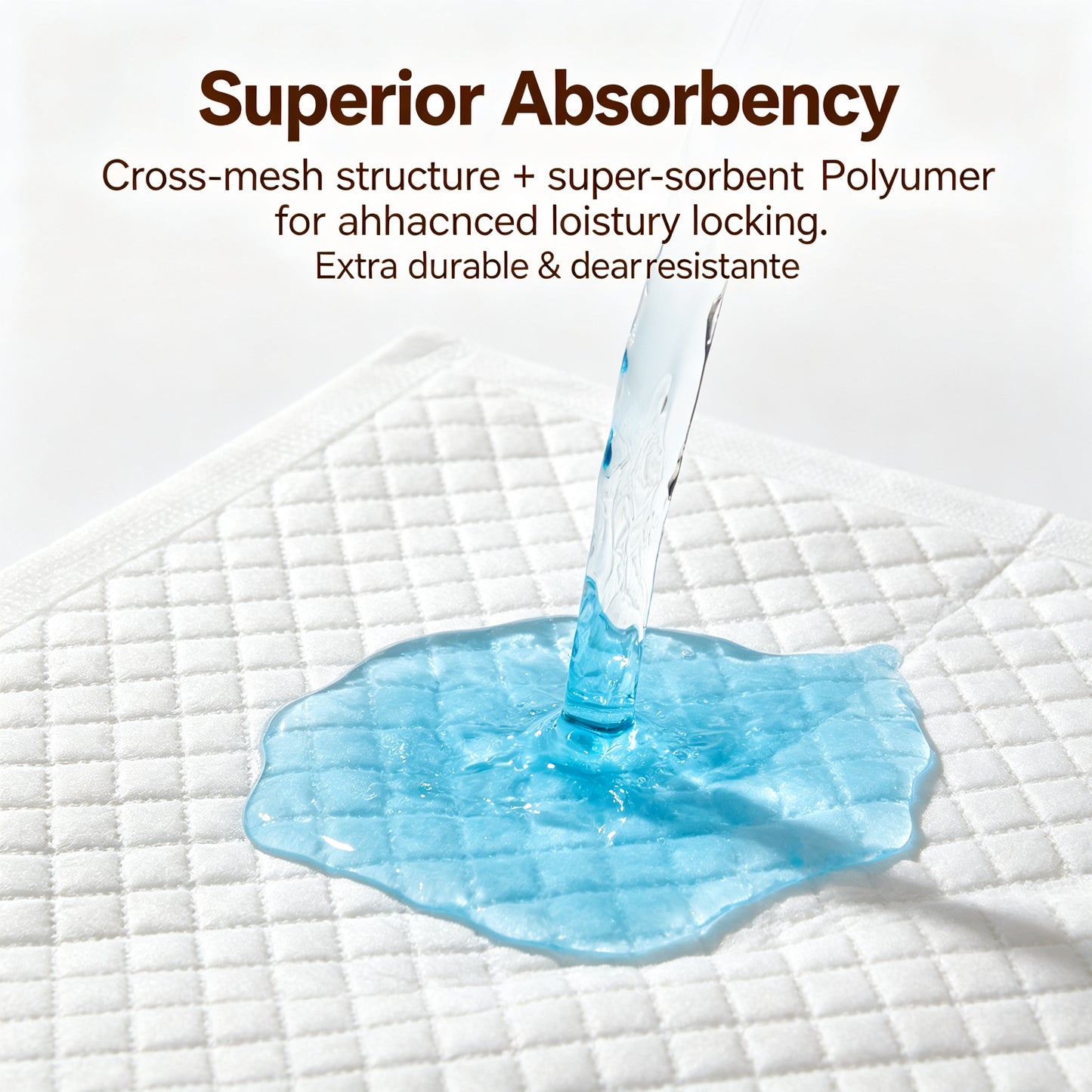 🐶 Super Absorbent Pet Urine Cleaning Sheets – Disposable Dog Pee Cleanup Towels with Odor Control
