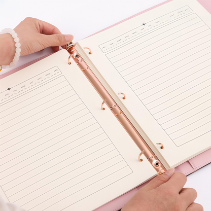 2026 A4 Daily Planner with Hourly Schedule-All-in-One Yearly Monthly & Weekly organizer✨