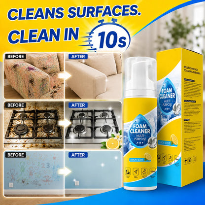 🔥Last Day 50%🔥 OFFFoam No-Rinse Cleaner- Spray, Wipe & Done