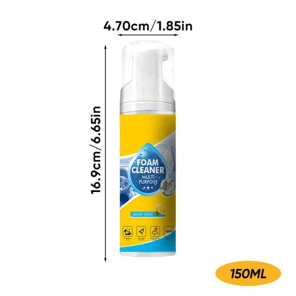 🔥Last Day 50%🔥 OFFFoam No-Rinse Cleaner- Spray, Wipe & Done